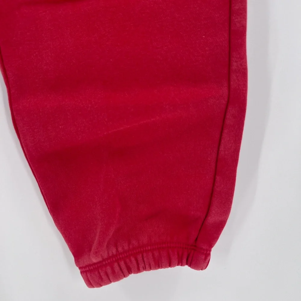 Gap Kids VintageSoft Relaxed Joggers red medium size 8